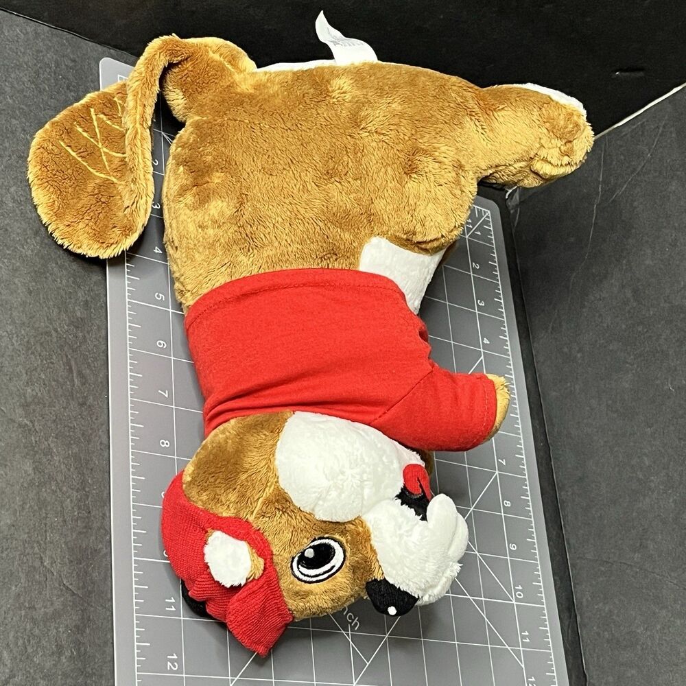 Jaag Buc-ees Beaver Plush 10'' Convenience Station Mascot With Red Hat And Shirt - Picture 6 of 8